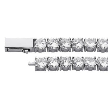 TOPGRILLZ 3MM-6MM Iced Out Full Cubic Zirconia 1 Row Tennis Chain