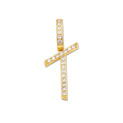 Moissanite A-Z Initial 925 Sterling Silver