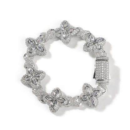 CZ Infinitive Bracelet Iced Out
