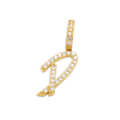 Moissanite A-Z Initial 925 Sterling Silver