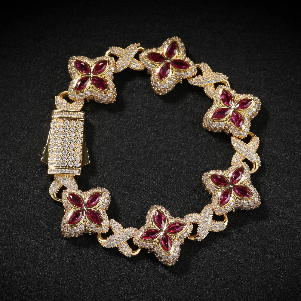 CZ Infinitive Bracelet Iced Out