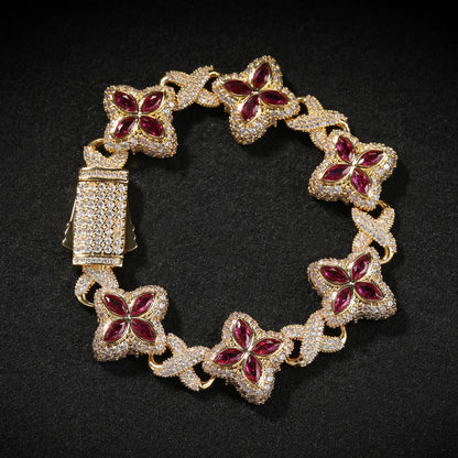 CZ Infinitive Bracelet Iced Out
