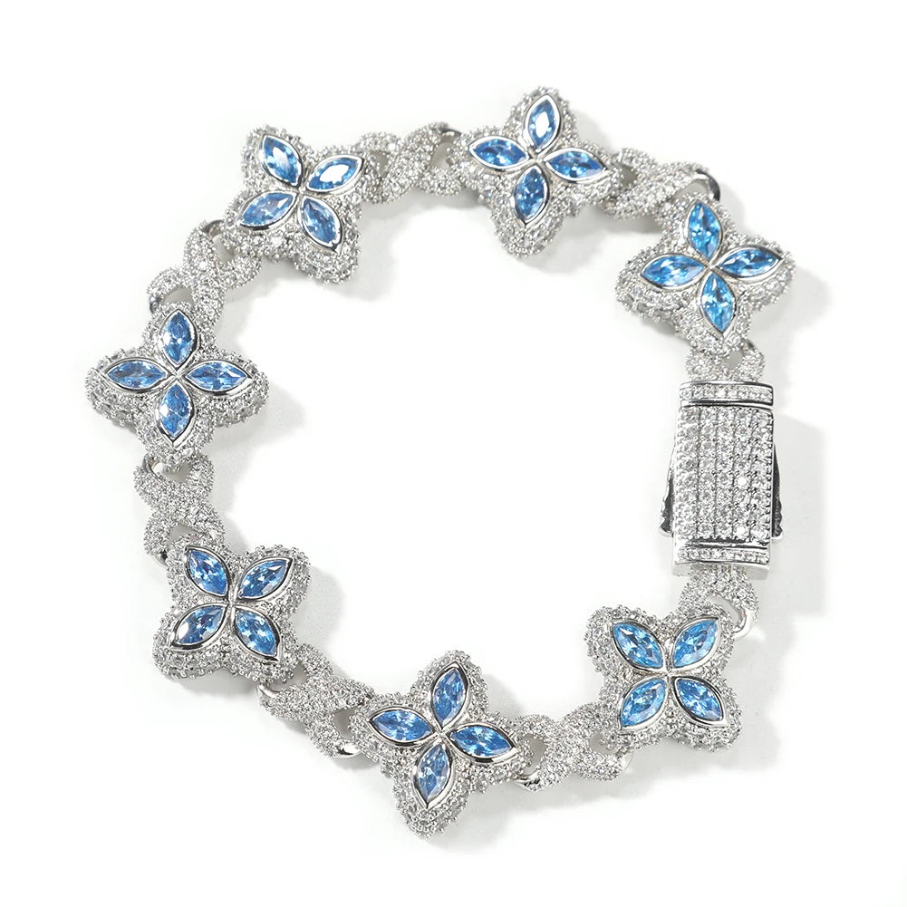 CZ Infinitive Bracelet Iced Out