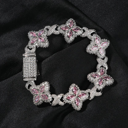 CZ Infinitive Bracelet Iced Out