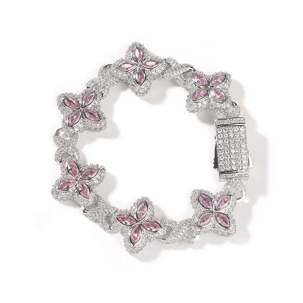 CZ Infinitive Bracelet Iced Out