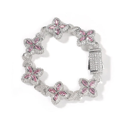 CZ Infinitive Bracelet Iced Out