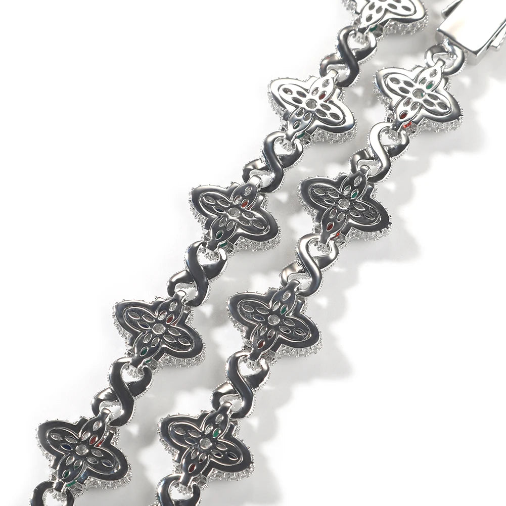 CZ Infinitive Bracelet Iced Out