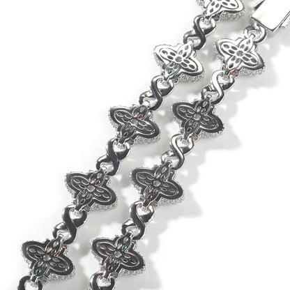 CZ Infinitive Bracelet Iced Out