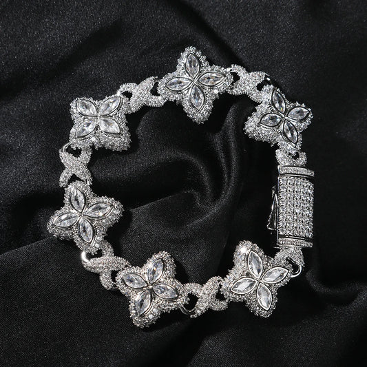 CZ Infinitive Bracelet Iced Out