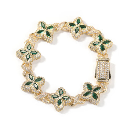 CZ Infinitive Bracelet Iced Out