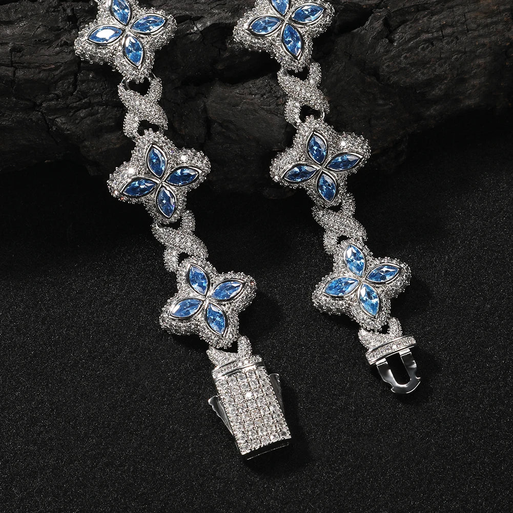 CZ Infinitive Bracelet Iced Out